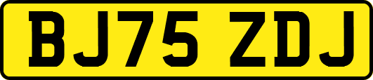 BJ75ZDJ