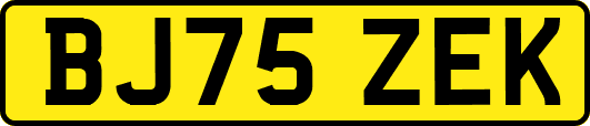 BJ75ZEK