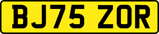 BJ75ZOR