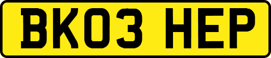 BK03HEP