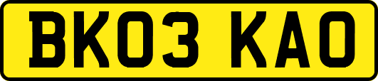 BK03KAO