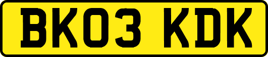 BK03KDK