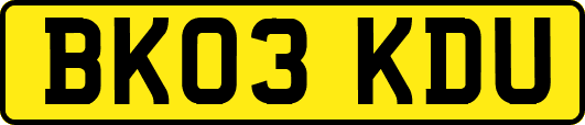 BK03KDU