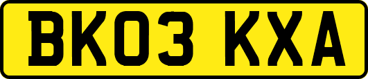 BK03KXA