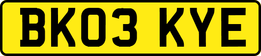 BK03KYE