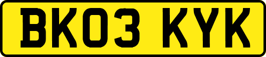 BK03KYK