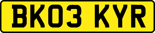 BK03KYR