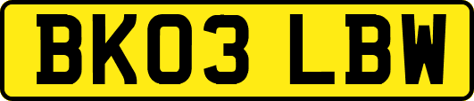 BK03LBW