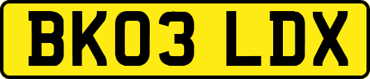 BK03LDX