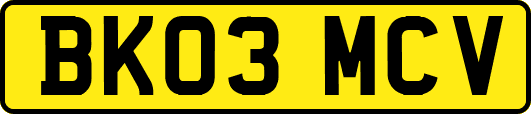 BK03MCV