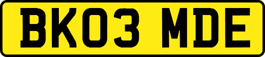 BK03MDE