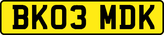 BK03MDK