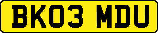 BK03MDU