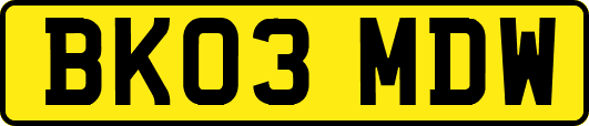 BK03MDW