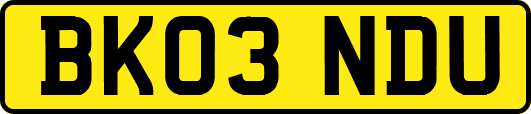 BK03NDU