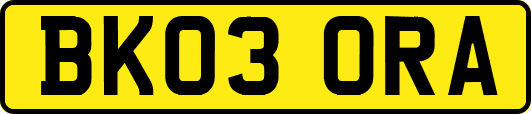 BK03ORA