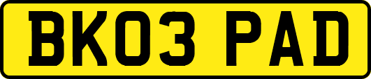 BK03PAD