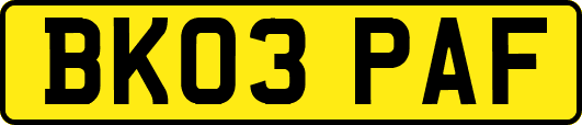 BK03PAF