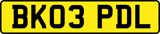 BK03PDL