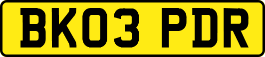 BK03PDR