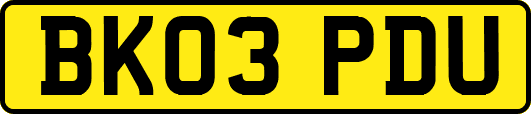 BK03PDU