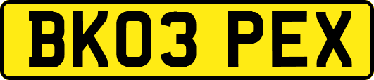 BK03PEX