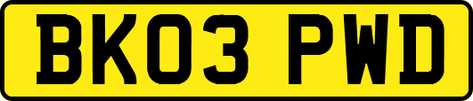 BK03PWD