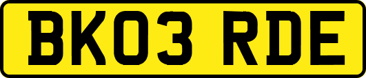BK03RDE