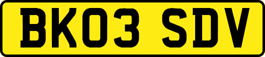 BK03SDV