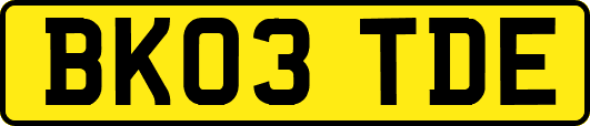 BK03TDE