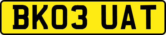 BK03UAT