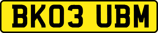 BK03UBM