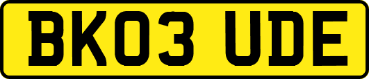 BK03UDE