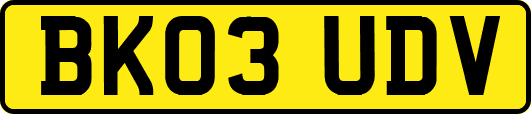 BK03UDV