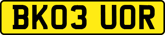 BK03UOR