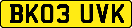 BK03UVK