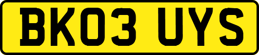 BK03UYS