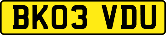 BK03VDU