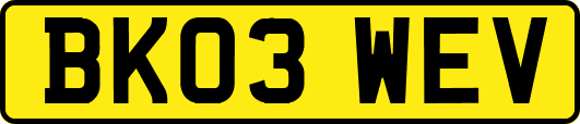BK03WEV