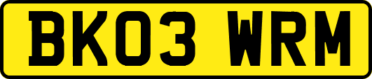 BK03WRM