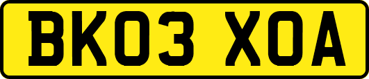 BK03XOA