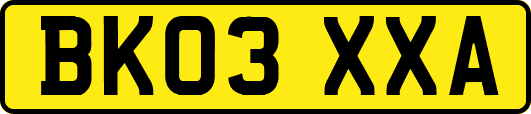 BK03XXA