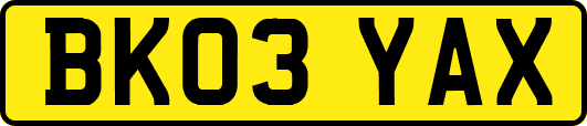 BK03YAX