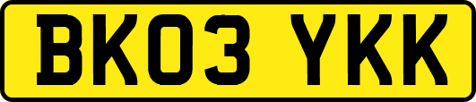 BK03YKK
