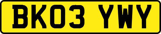 BK03YWY