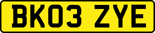 BK03ZYE