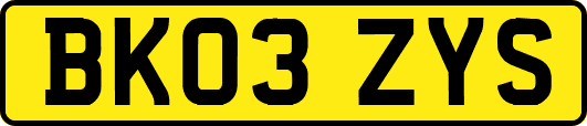 BK03ZYS