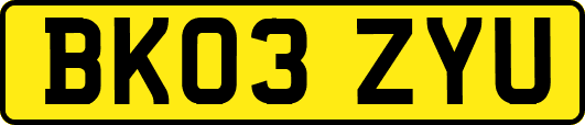 BK03ZYU