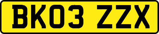 BK03ZZX