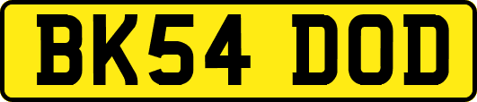 BK54DOD